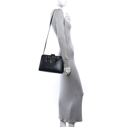 Saint Laurent Calfskin Monogram Baby Cabas Black 2 of 10