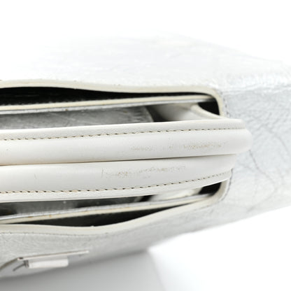 Christian Dior Metallic Calfskin Medium Diorever Flap Silver 12 of 21