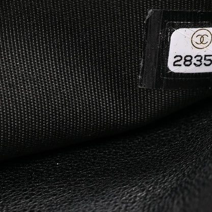 Chanel Lambskin Quilted Infinity Wallet On Chain WOC Black 7 of 10