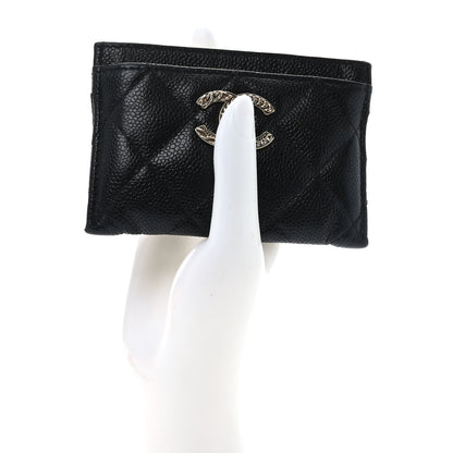 Chanel Caviar Quilted Multi Chain CC Card Holder Black 2 of 9