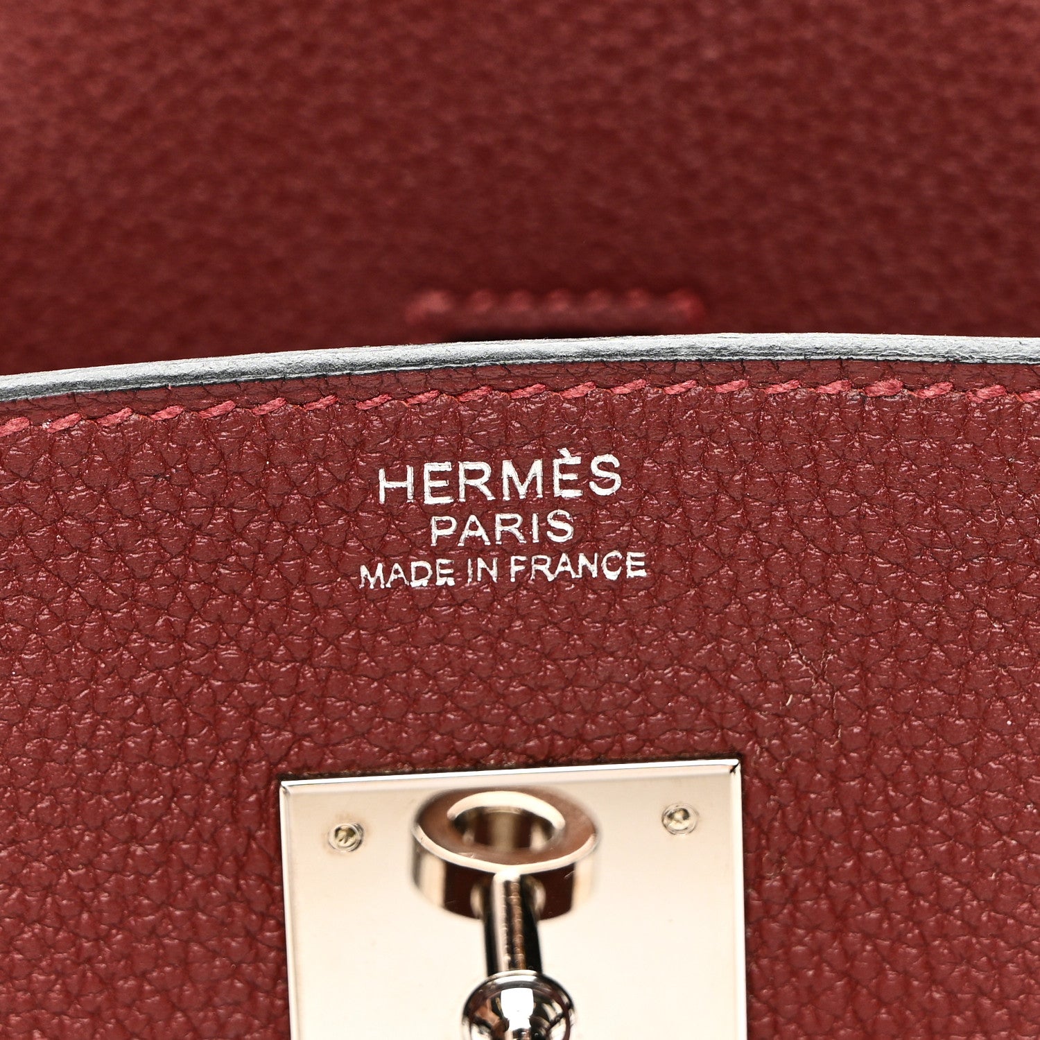 Hermes Togo Birkin 30 Rouge H 6 of 10