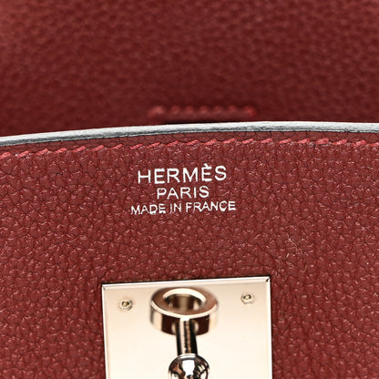 Hermes Togo Birkin 30 Rouge H 6 of 10