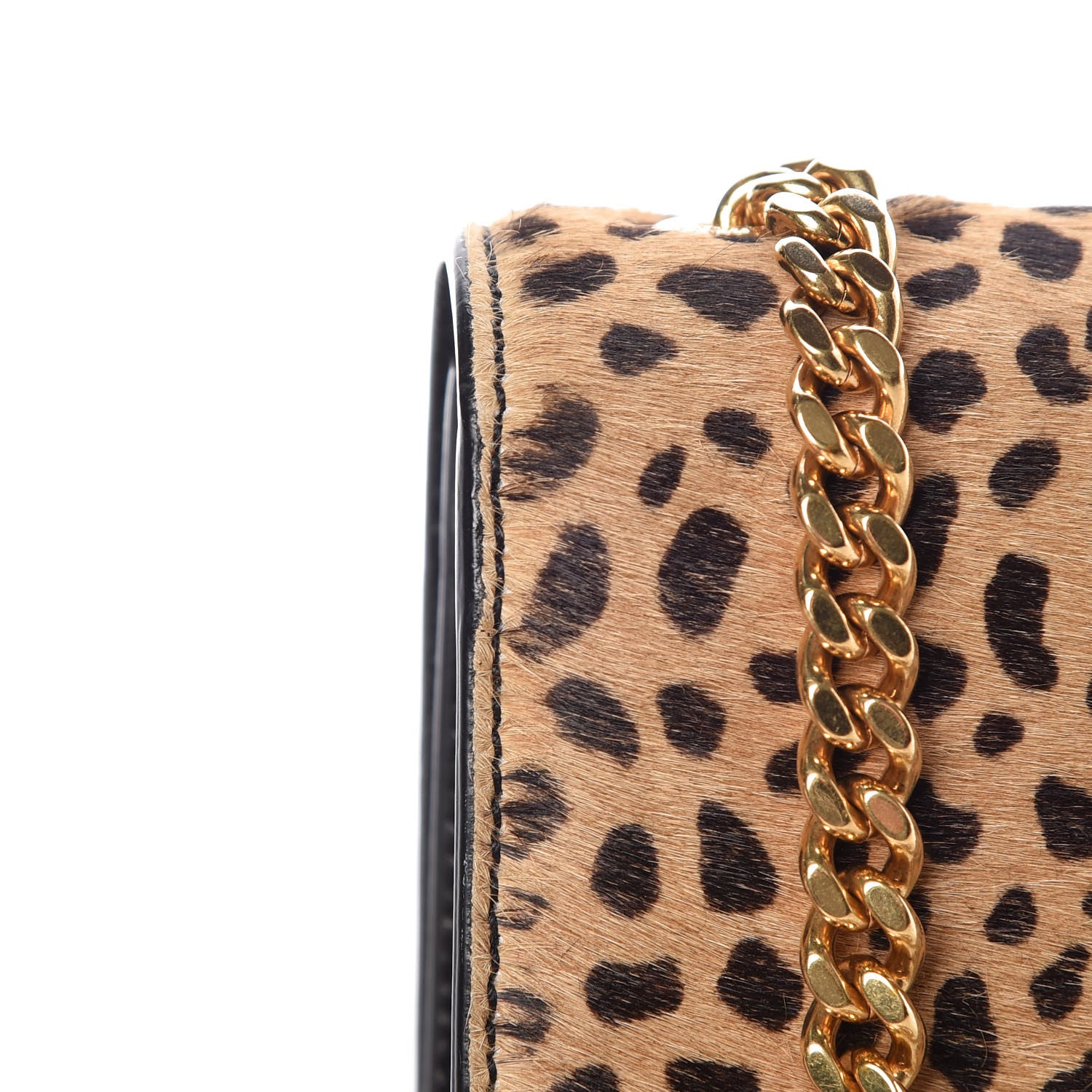 Saint Laurent Pony Hair Calfskin Small Classic Monogram Kate Tassel Satchel 10 of 10
