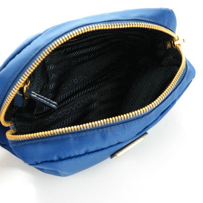 Prada Nylon Vela Cosmetic Pouch Bleuette 5 of 8