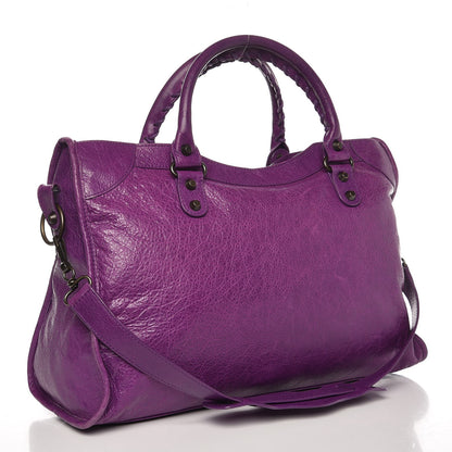Balenciaga Agneau Classic Hardware City Ultraviolet 4 of 8