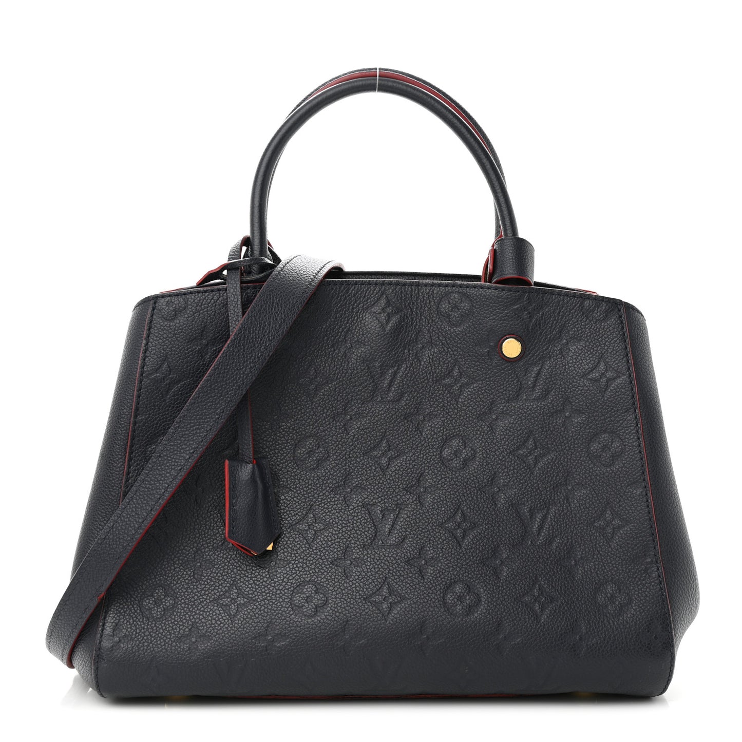 Empreinte Montaigne MM Marine Rouge