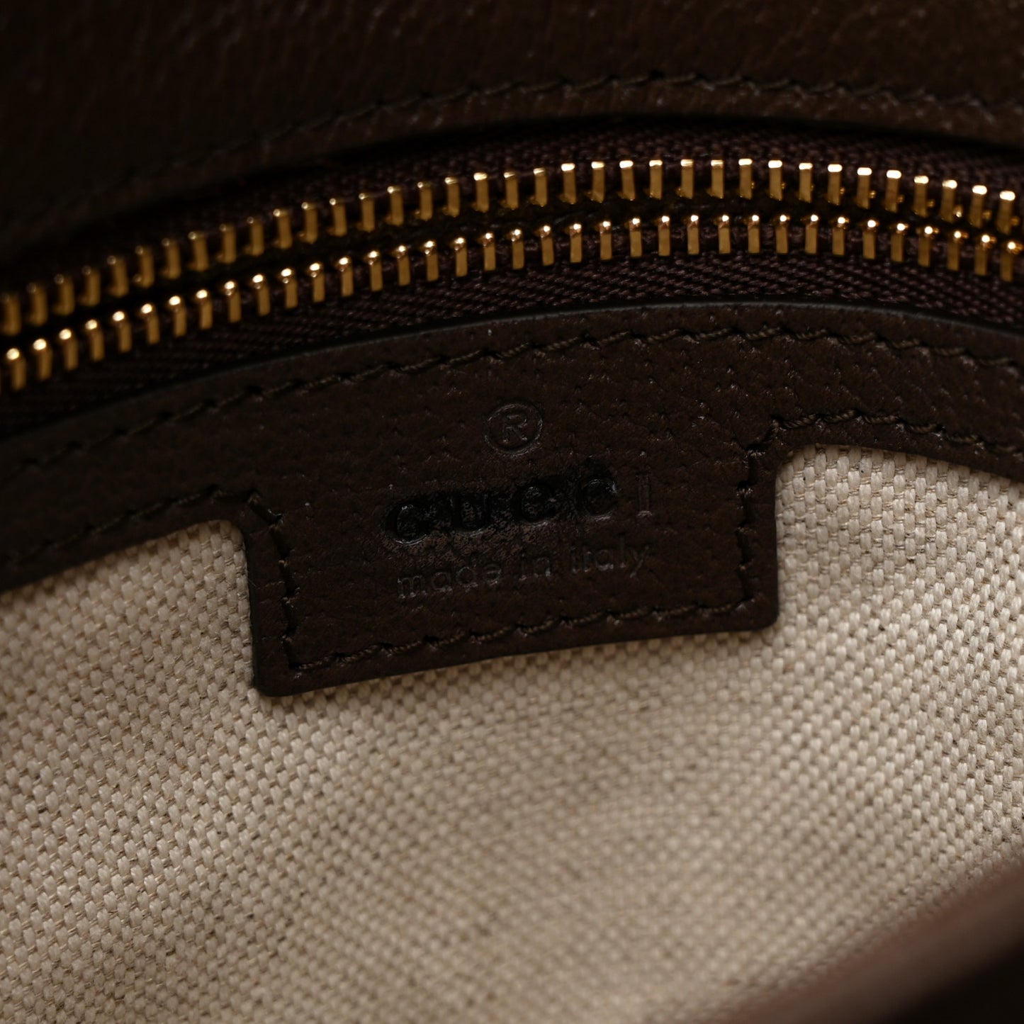 GG Supreme Monogram Textured Dollar Calfskin Web Medium Blondie Top Handle Shoulder Flap Bag Beige Ebony New Acero