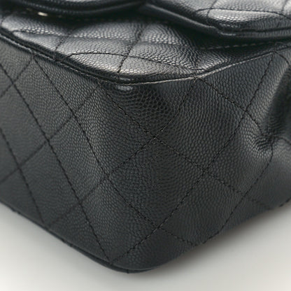 Chanel Caviar Quilted Mini Square Flap Black 10 of 10