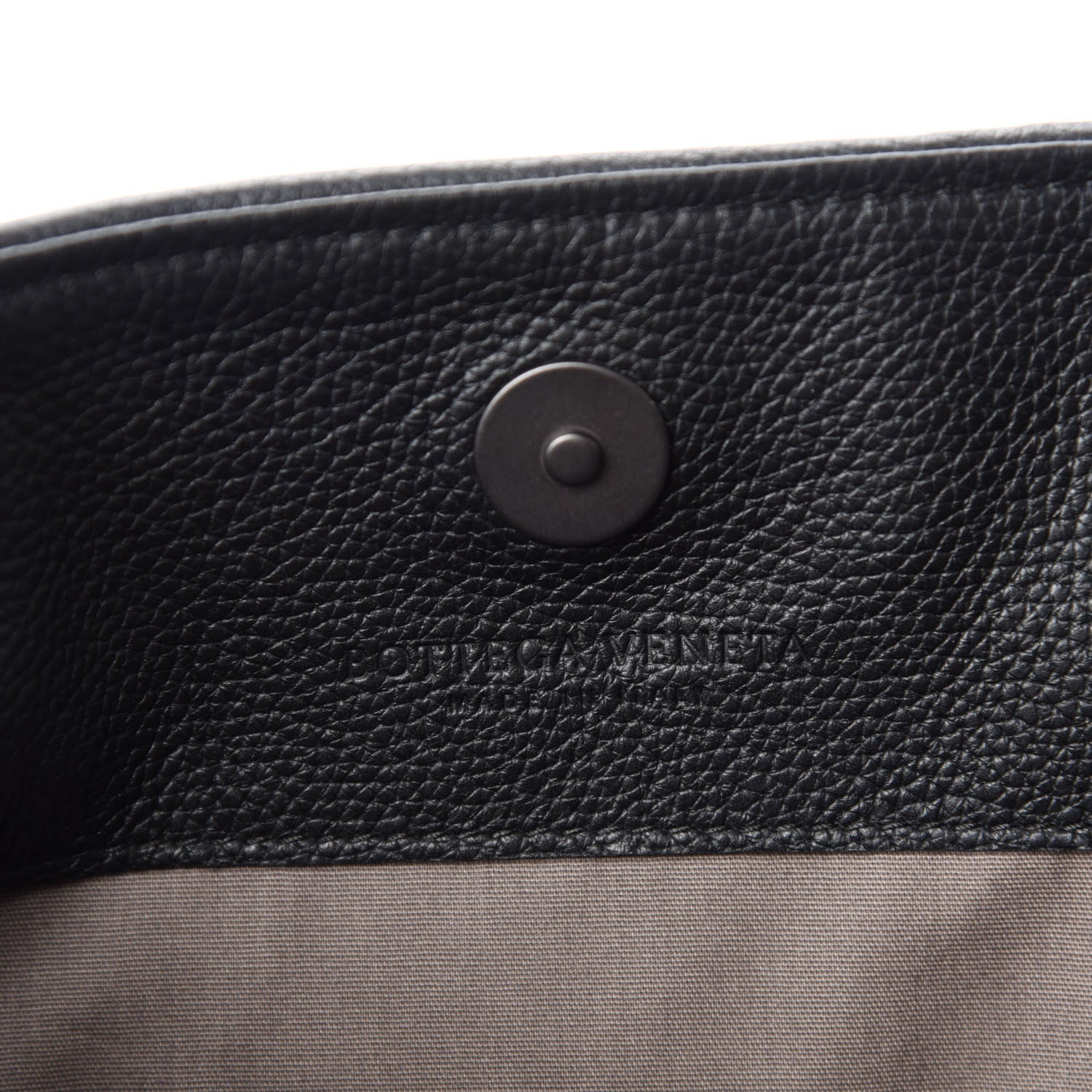 Bottega Veneta Grainy Calfskin Intrecciato Woven Tote Black 8 of 10