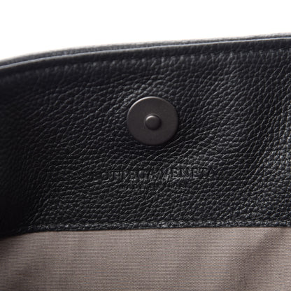 Bottega Veneta Grainy Calfskin Intrecciato Woven Tote Black 8 of 10