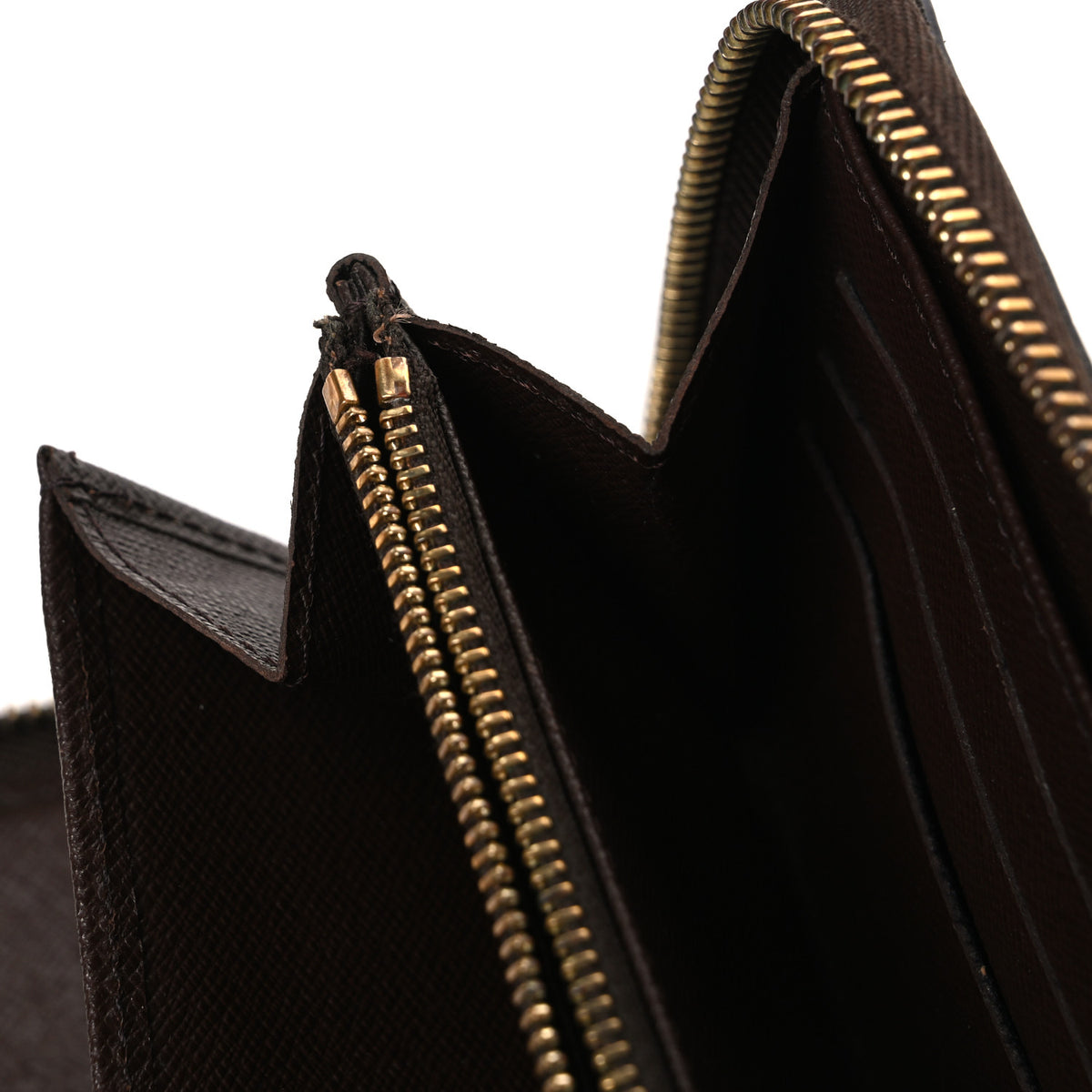 Damier Ebene Zippy Organizer Wallet