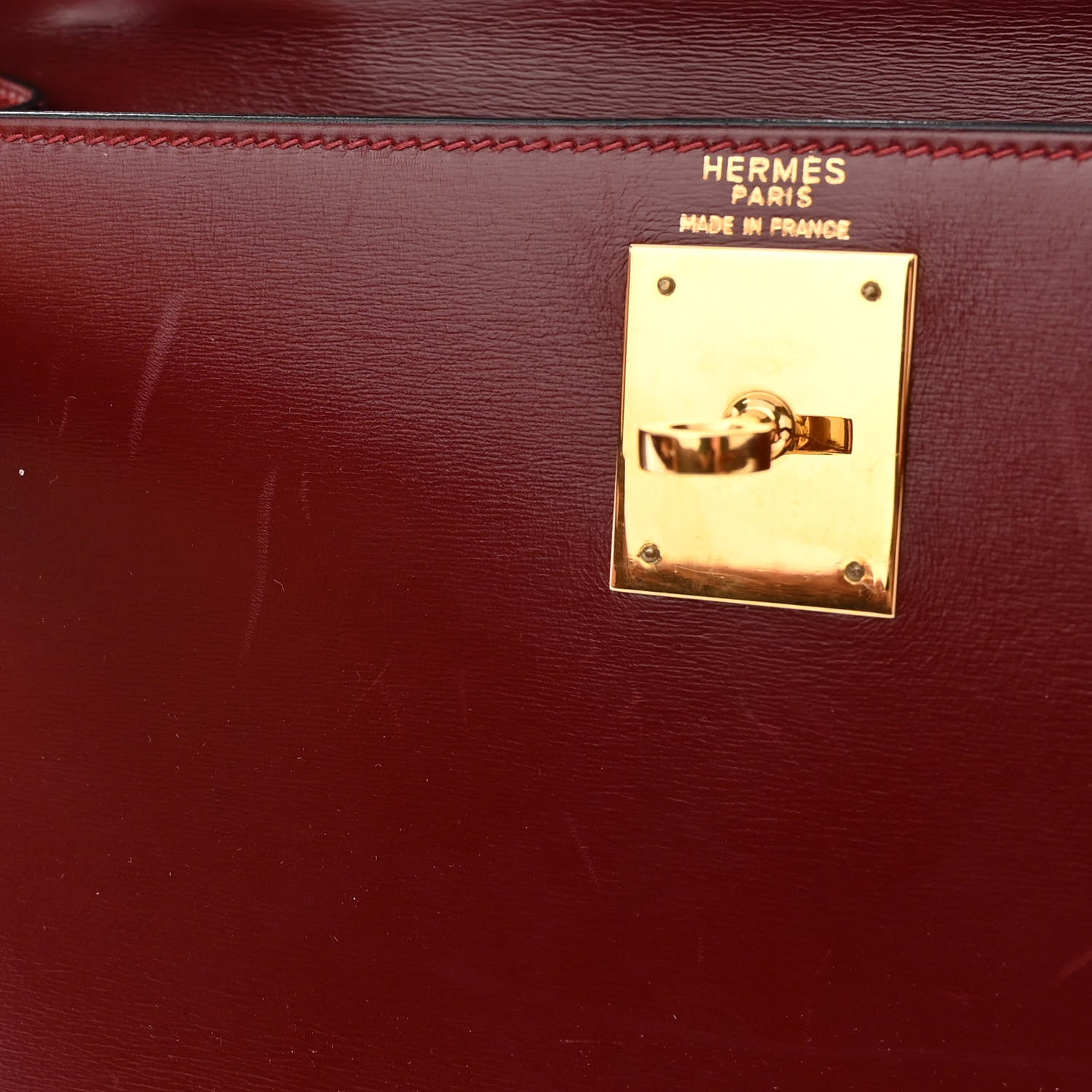 Hermes Box Kelly Sellier 28 Rouge H 12 of 18