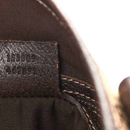Gucci Monogram Charmy Tote Brown 7 of 9