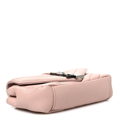 Saint Laurent Sheepskin Matelasse Monogram Classic Baby Chain Bag Pale Pink 4 of 10