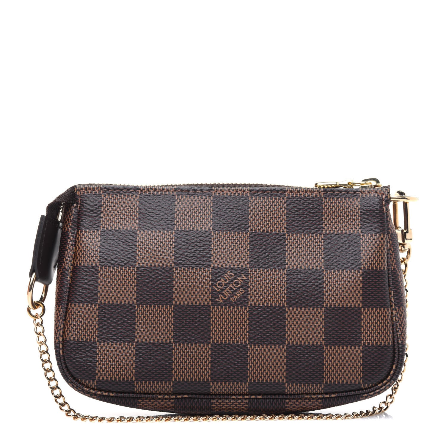 Louis Vuitton Damier Ebene Mini Pochette Accessories 1 of 10