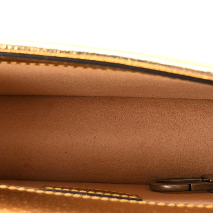 Gucci Metallic Calfskin Super Mini Dionysus Shoulder Bag Gold 5 of 10