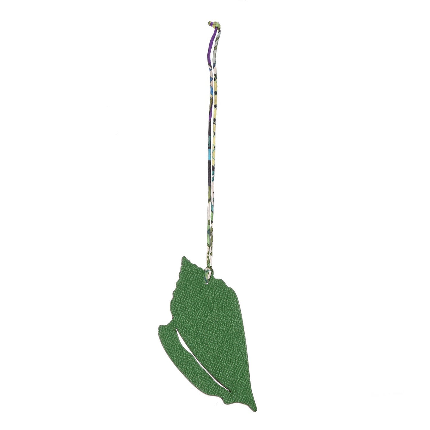 Togo Epsom Seashell Ornament Bag Charm Green
