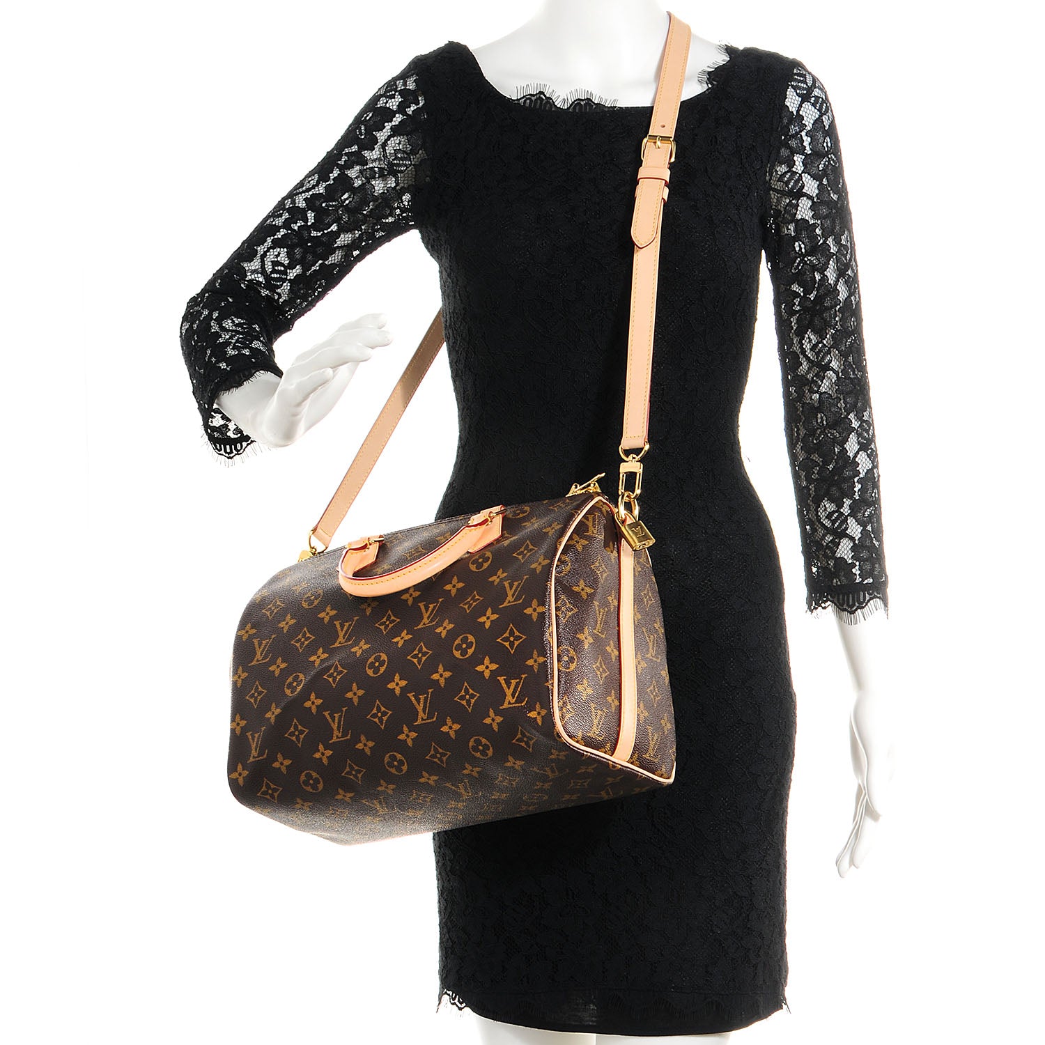 Louis Vuitton Monogram Speedy Bandouliere 30 2 of 8