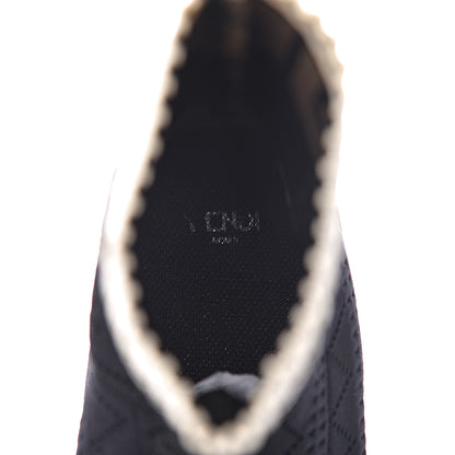 Fendi Stretch Knit Jacquard FF Sock Sneakers 38 Black 6 of 9