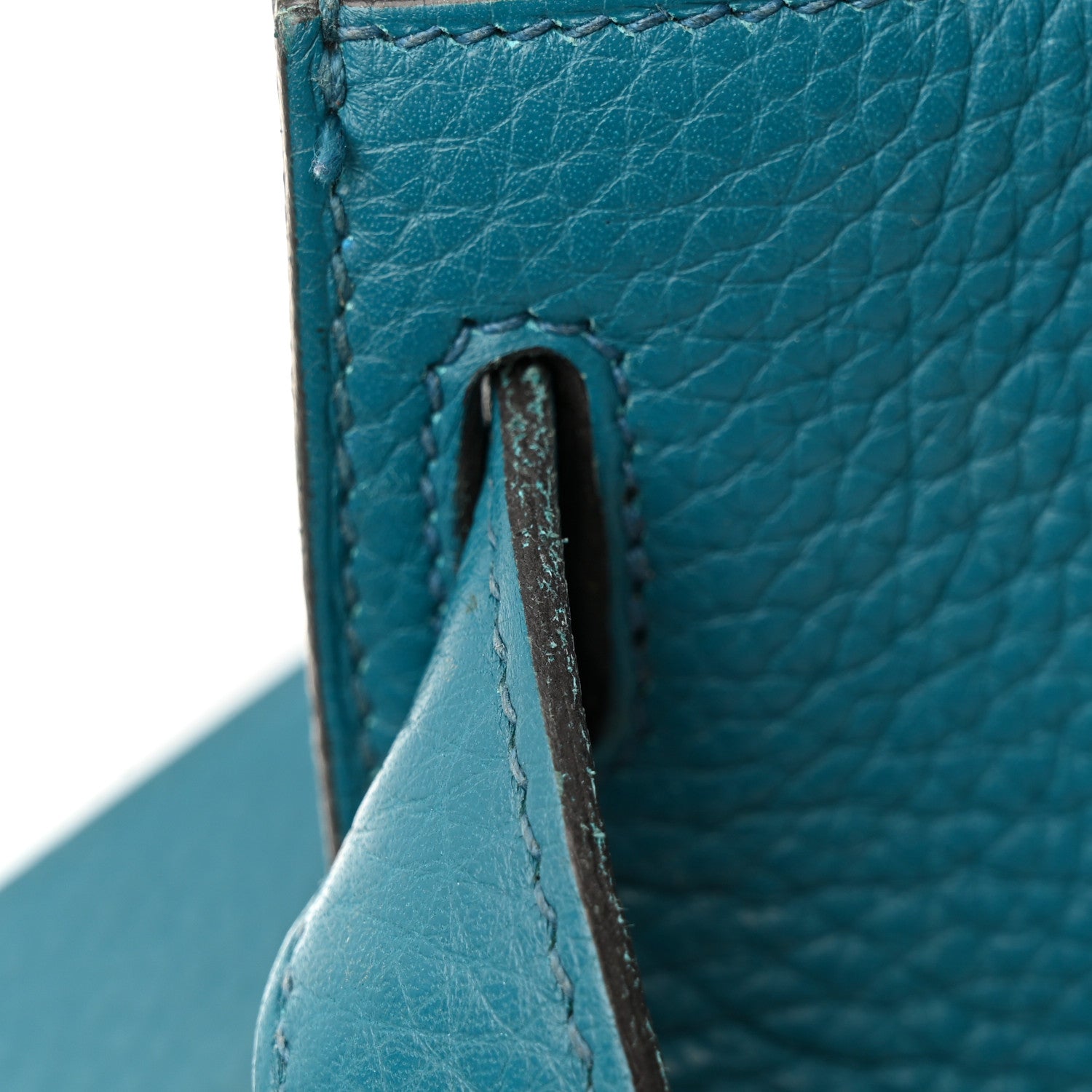 Hermes Taurillon Clemence Jypsiere 31 Bleu Izmir 11 of 21