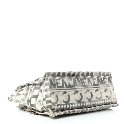 Chanel Canvas Large Iliad Shopping Tote Beige 4 of 10