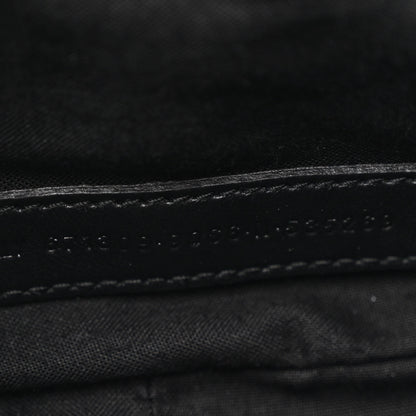 Balenciaga Agneau Arena Lunar New Year Graffiti Logo Le Cagole Shoulder Bag XS Optic White 9 of 12