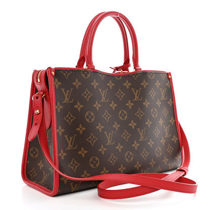 Louis Vuitton Monogram Popincourt PM Red 3 of 9
