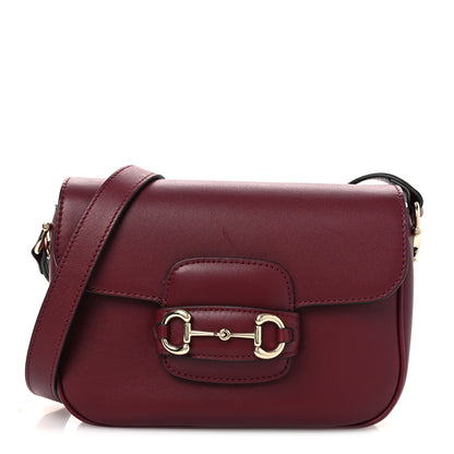 Gucci Arabella Calfskin Horsebit 1955 Shoulder Bag Rosso Ancora 1 of 13