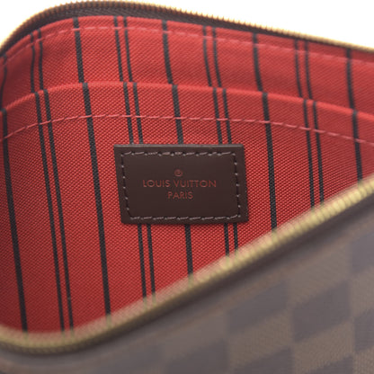 Louis Vuitton Damier Ebene Neverfull MM GM Pochette 6 of 7