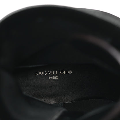 Louis Vuitton Calfskin Territory Flat Ranger Boots 39 Black 8 of 9