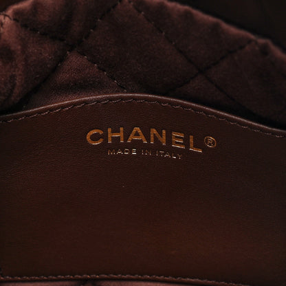 Chanel Shiny Calfskin Quilted Mini Chanel 22 Brown 6 of 11
