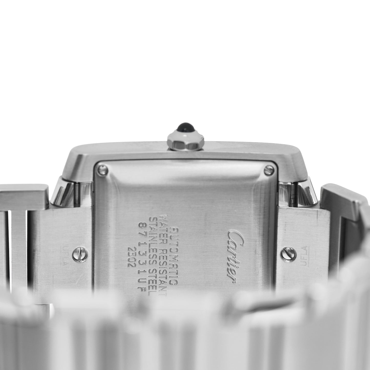 Stainless Steel 28mm Tank Francaise Automatic Watch