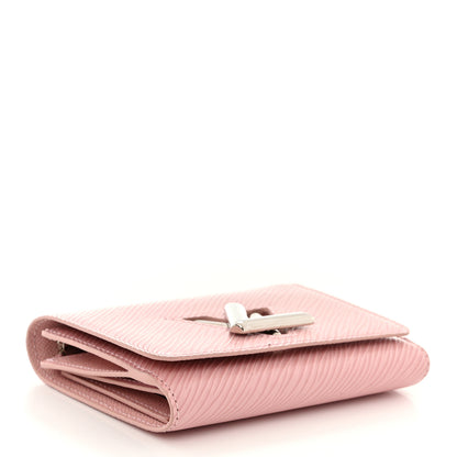 Louis Vuitton Epi Twist Compact Wallet Rose Ballerine 4 of 10