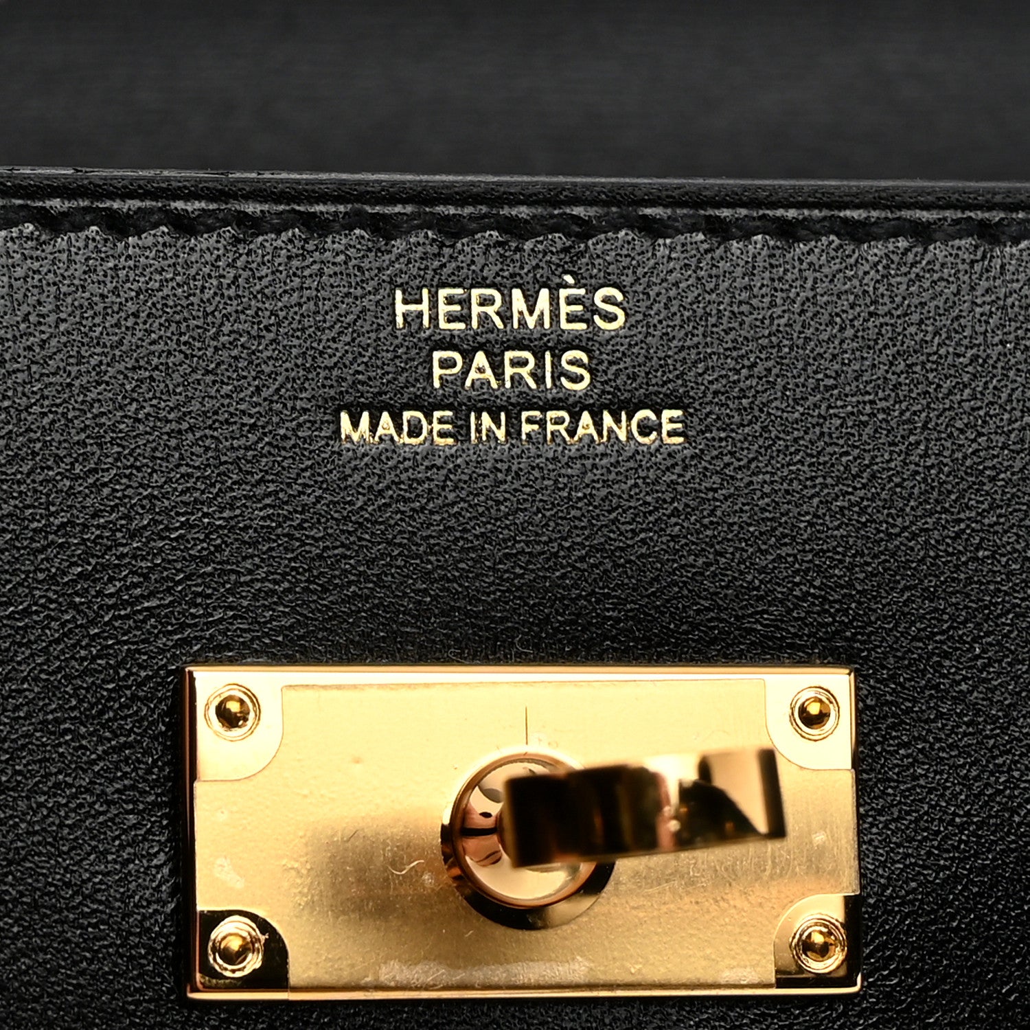 Hermes Box Kelly Wallet To Go Black 6 of 7