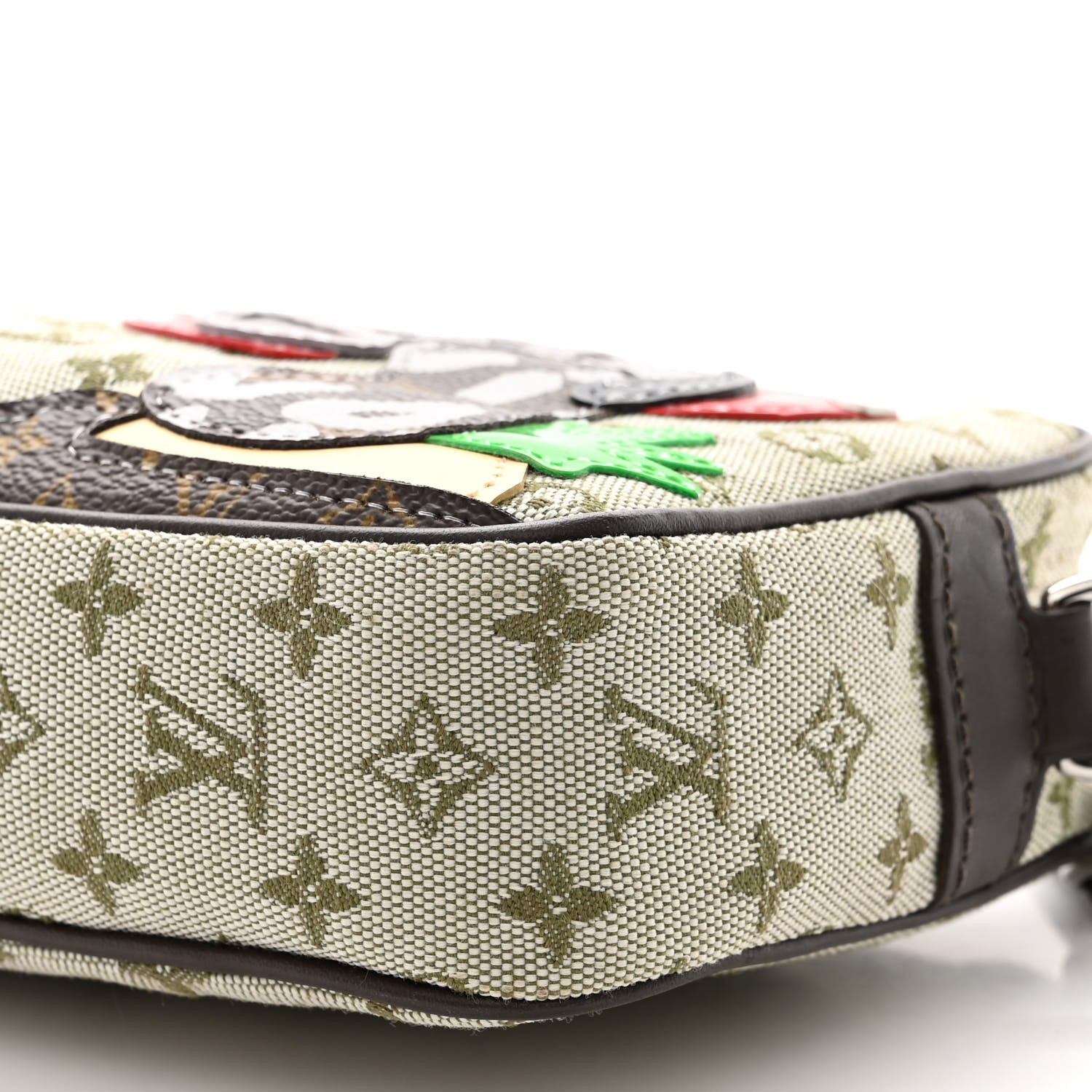 Louis Vuitton Mini Monogram Conte de Fees Mushroom Pochette Kaki 10 of 14