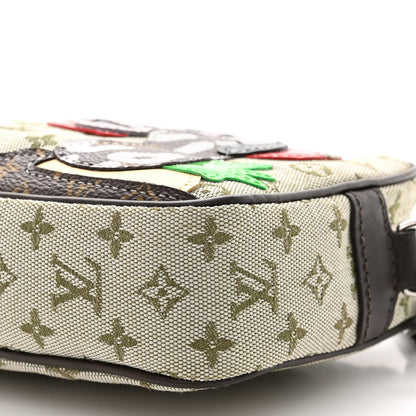 Louis Vuitton Mini Monogram Conte de Fees Mushroom Pochette Kaki 10 of 14