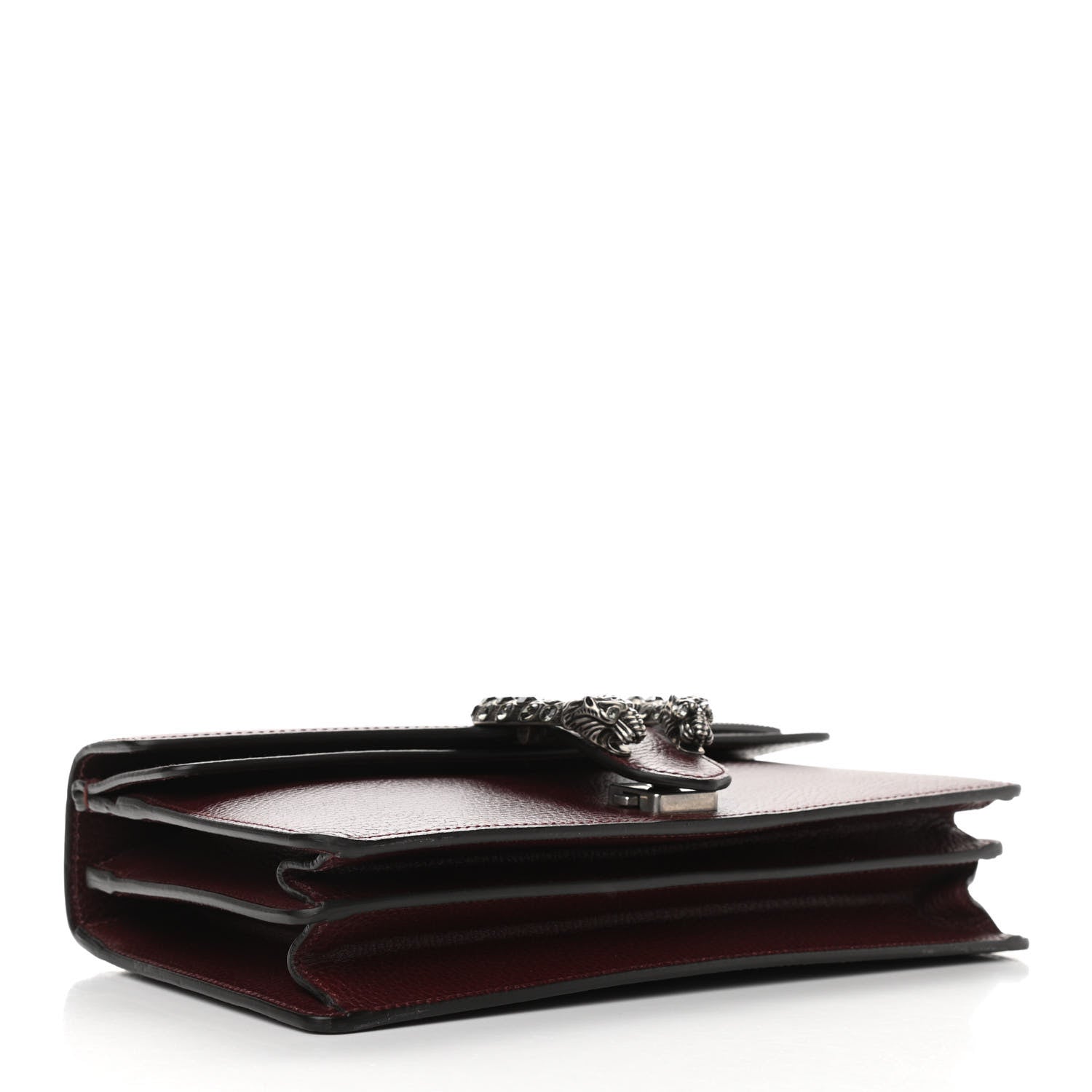 Gucci Dollar Calfskin Crystal Small Dionysus Shoulder Bag Vintage Bordeaux 4 of 10