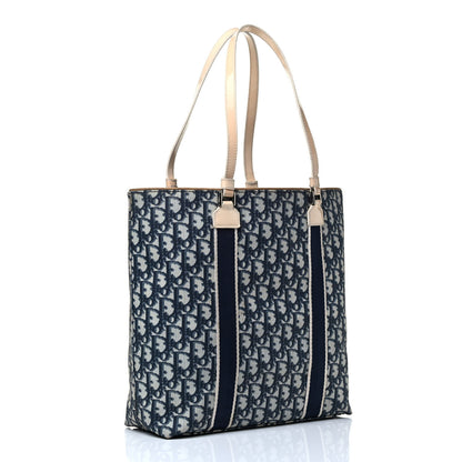 Christian Dior Monogram Trotter No 1 Shopping Tote Blue 2 of 4