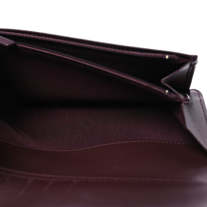 Chanel Caviar Quilted Yen Wallet Black 7 of 15