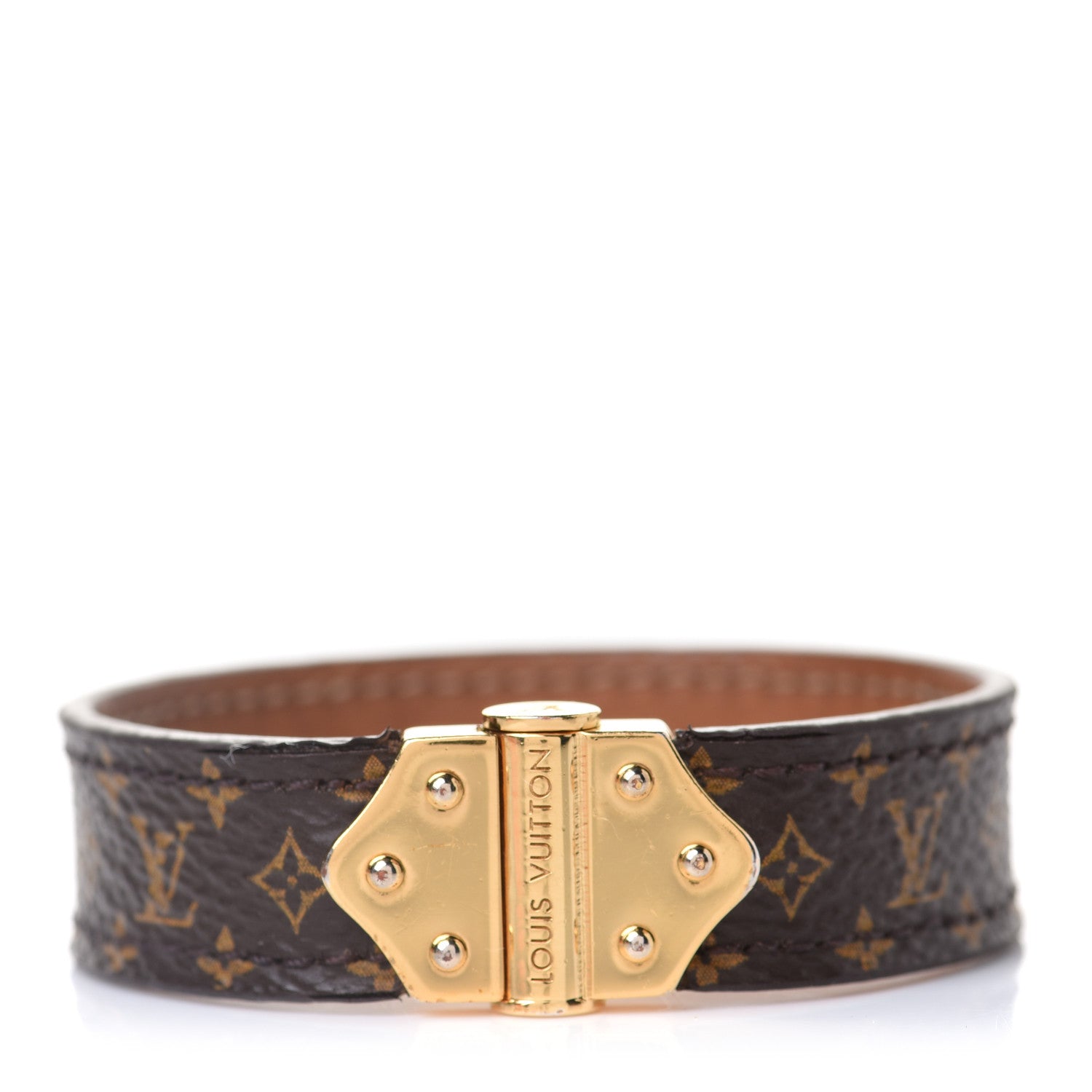 Louis Vuitton Monogram Nano Bracelet 17 1 of 9