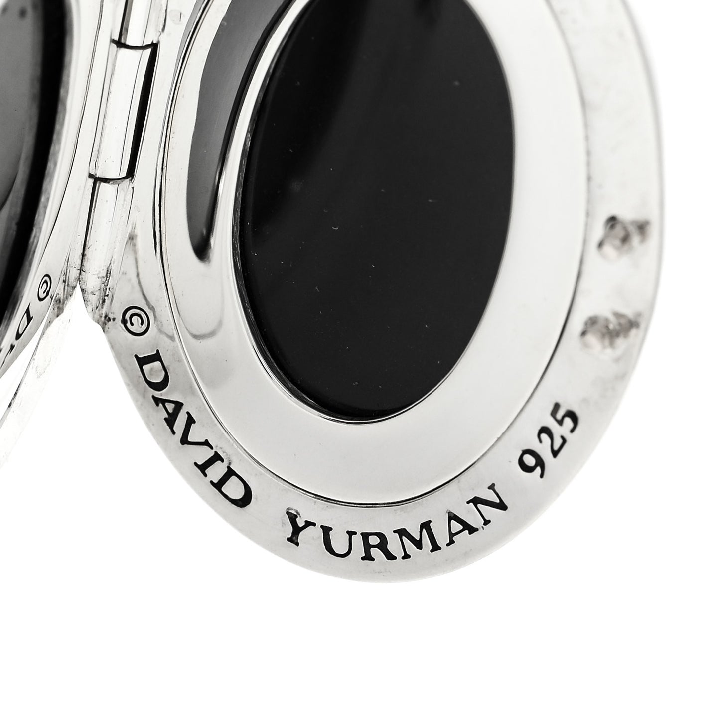 Sterling Silver Oval Cable Locket
