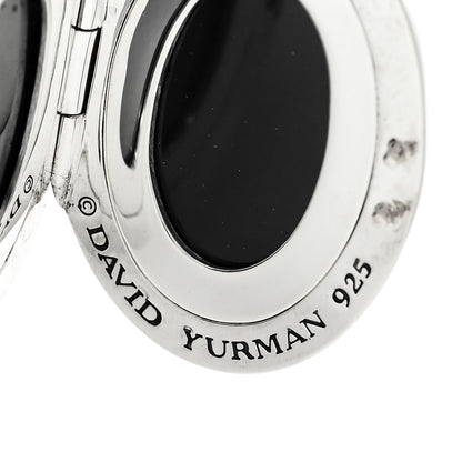 David Yurman Sterling Silver Oval Cable Locket 5 of 5