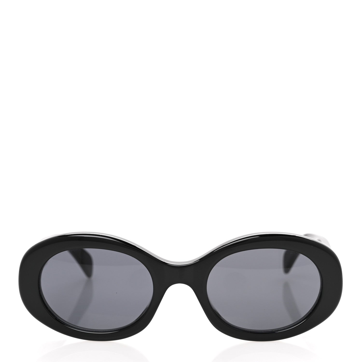 Celine Acetate Triomphe 01 Sunglasses CL 40194U Black 2 of 10