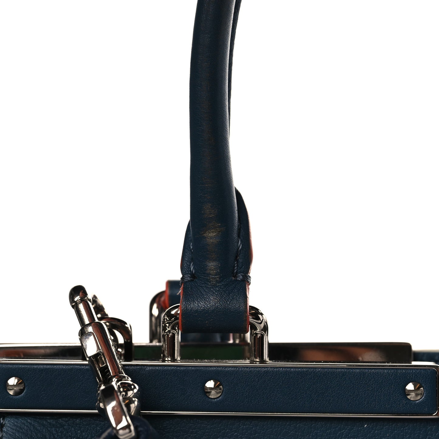 Vitello Dolce Century Petite 3Jours Tote Pavone