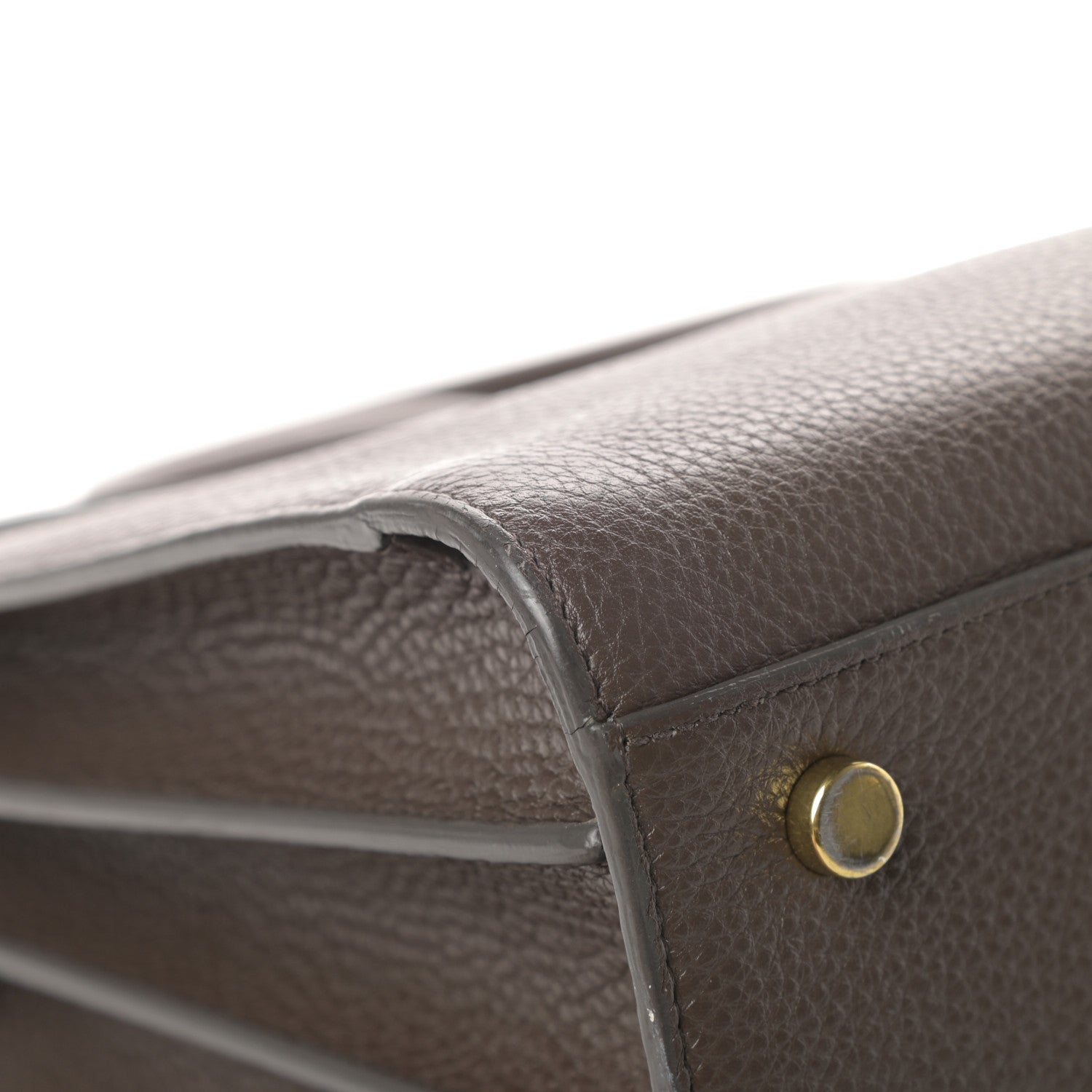 Saint Laurent Grained Calfskin Small Sac De Jour Earth 12 of 18