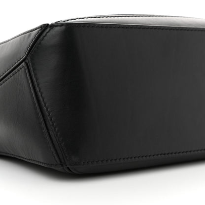 Loewe Satin Calfskin Small Puzzle Bag Black 8 of 11