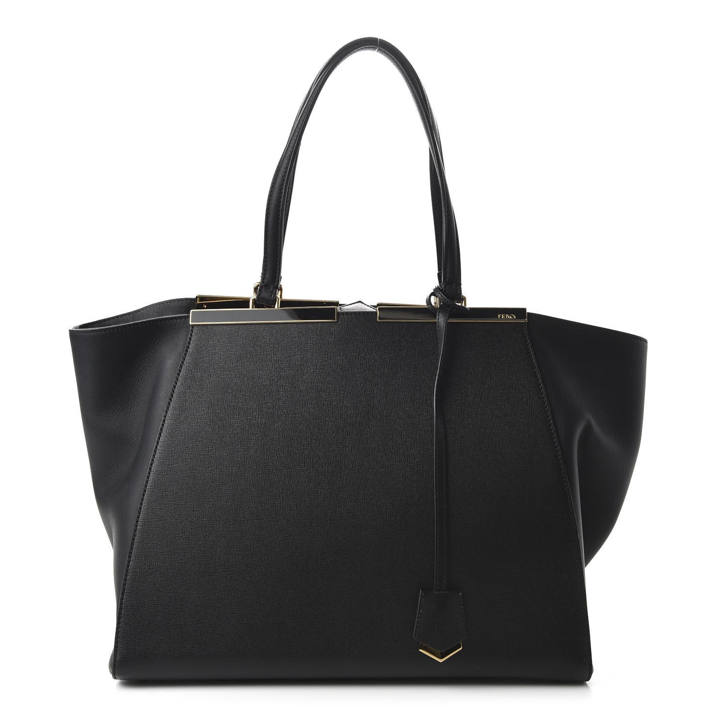 Vitello Elite Large 3Jours Tote Black
