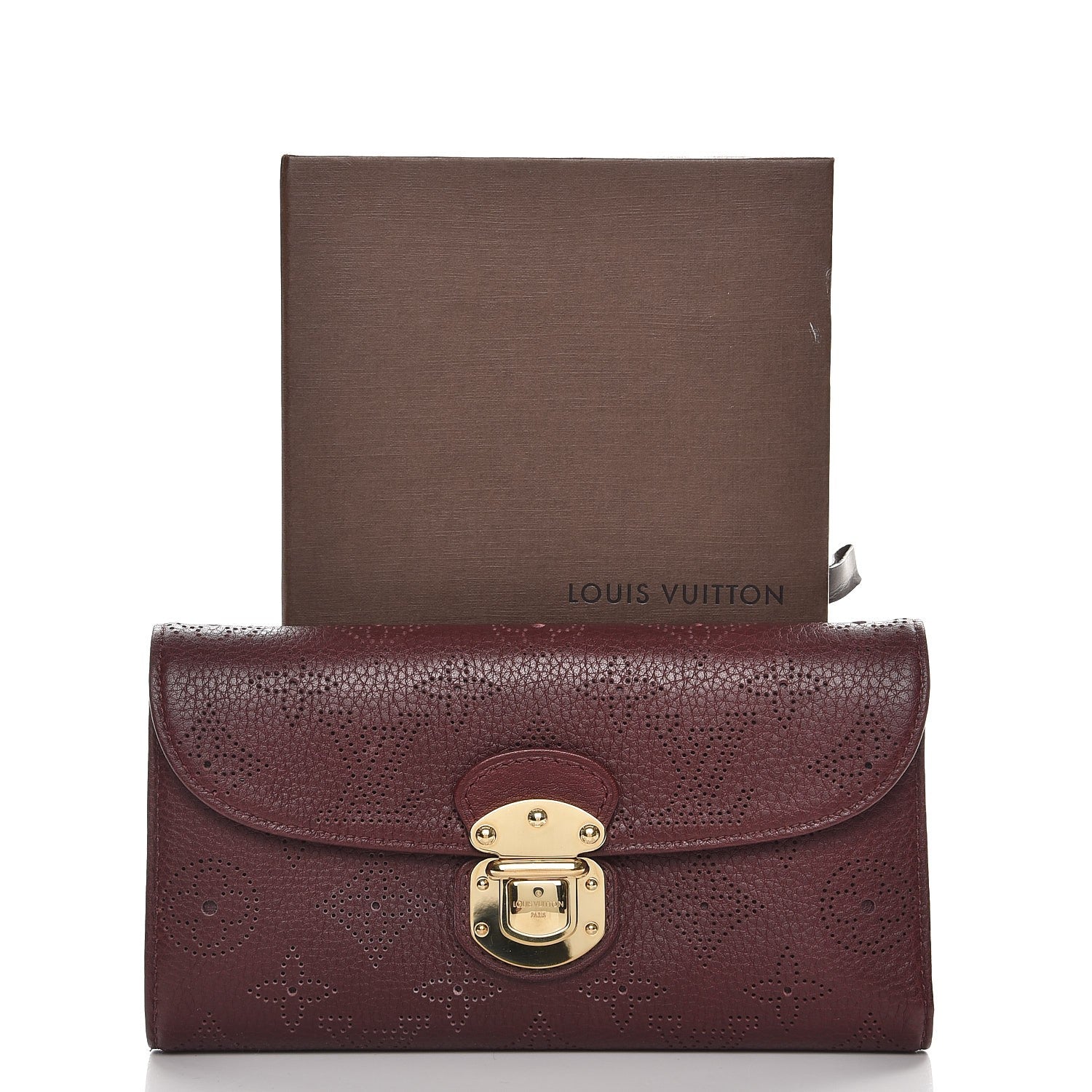 Louis Vuitton Mahina Amelia Wallet Bordeaux 7 of 7