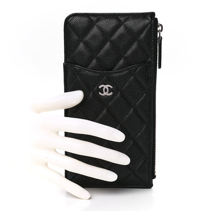 Chanel Caviar Quilted Classic iPhone Pouch Black 2 of 11