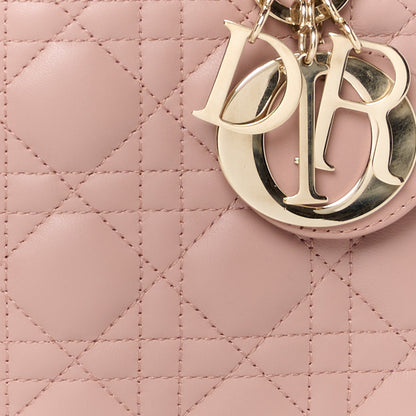 Christian Dior Lambskin Cannage Small My ABC Dior Lady Dior Blush 8 of 10